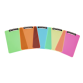 Klembord MAUL A4 staand transparant PS neon roze