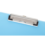 Porte-bloc MAUL A4 portrait plastique transparent néon bleu