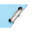 Porte-bloc MAUL A4 portrait plastique transparent néon bleu