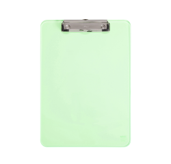 DE_PLAQ PINC A4 NEON TRANSP VERT