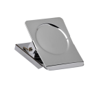 Pince à papier MAUL magnétique carré 40mm argent