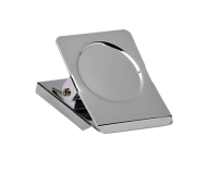 Pince à papier MAUL magnétique carré 40mm argent