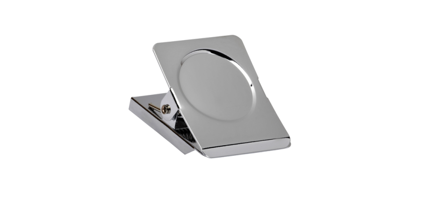 MAUL magnetic square paper clip 40mm silver