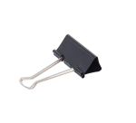 Pince à papier MAUL 213 Foldback 50mm noir 12 pièces