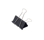 Pince à papier MAUL 213 Foldback 50mm noir 12 pièces