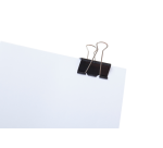 Pince à papier MAUL 213 Foldback 50mm noir 12 pièces