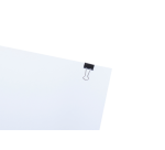 Pince à papier MAUL Foldback 13mm capacité 4mm noir - pack de 12