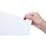 Pince à papier MAUL 213 Foldback 16mm noir 12 pièces