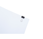 Papierklem MAUL 213 foldback 19mm zwart 12 stuks