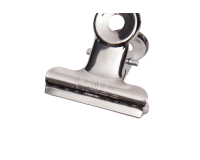 MAUL Bulldog Paper Clip 30mm 10mm Capacity Silver 10 Pieces
