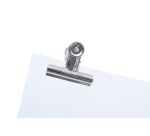 Pince à papier MAUL Bulldog 70mm capacité 40mm argent 5 pièces