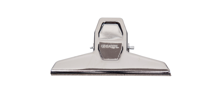 MAUL Pro Paper Clip 125mm capacity 30mm silver