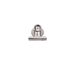 MAUL paper clip with magnet 40mm silver 2 pieces