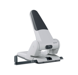 Perforator Leitz 5180 heavy duty 65 vel zilver