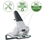 Leitz 5180 Heavy Duty Hole Punch 65 Sheets Silver
