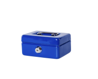 Coffret caisse MAUL avec fente tirelire 125x95x60mm bleu