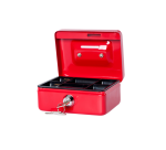 Coffret caisse MAUL avec fente tirelire 125x95x60mm rouge