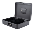 Geldkist Pavo met cijferslot 300x240x90mm donkergrijs