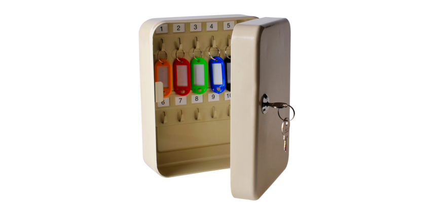 Armoire à clés Qbasic 20 crochets 200x160x60mm