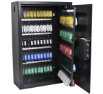 Cupboard 150 keys electronic code locking Pavo, dark grey
