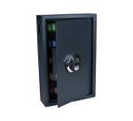 Pavo High Security Key Cabinet with Fingerprint, 50 Hooks, 550x400x100mm