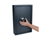 Pavo High Security Key Cabinet with Fingerprint, 50 Hooks, 550x400x100mm