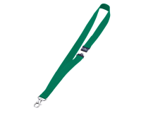 Textielkoord Durable 8137 met karabijnhaak groen