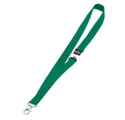 Cordon textile Durable 8137 avec mousqueton vert