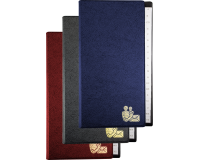 Registre téléphonique Kangaro 215x130mm  A-Z 4 anneaux assorti