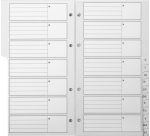 Kangaro Telephone Directory Refill 200x100mm A-Z 4 rings