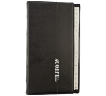 Kangaro Telephone Register 215x130mm A-Z 4 rings black