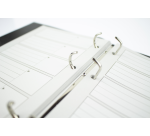 Kangaro Telephone Register 215x130mm A-Z 4 rings black