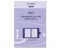Recharge agenda 2026 Kalpa A5 7 jours/ 2 pages
