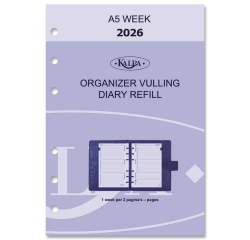 Recharge agenda 2026 Kalpa A5 7 jours/ 2 pages