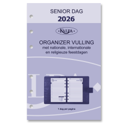 Recharge agenda 2026 Kalpa Senior 1 jour/1 page