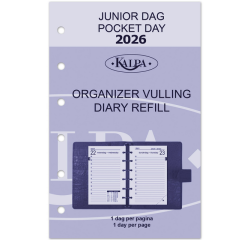 Recharge agenda 2026 Kalpa Pocket 1 jour/1 page