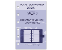 Recharge agenda 2026 Kalpa Pocket 7 jours/2 pages