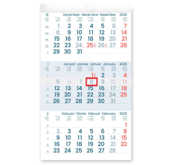 Calendrier 3 mois 2026 INNI Manager