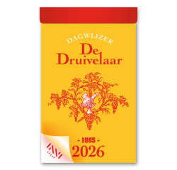 Calendrier journalier à effeuiller 2026 De Druivelaar