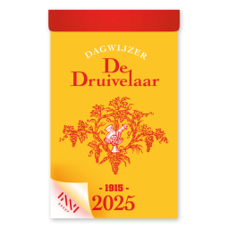 Calendrier journalier à effeuiller 2025 De Druivelaar