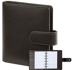 Organiseur Kalpa Pocket avec agenda 2025-2026 7 jours/2 pages Keta brun