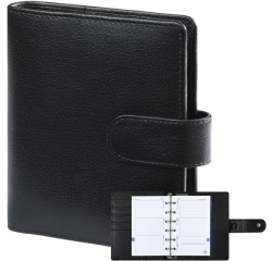 Organiseur Kalpa Pocket avec agenda 2025-2026 7 jours/2 pages Keta noir