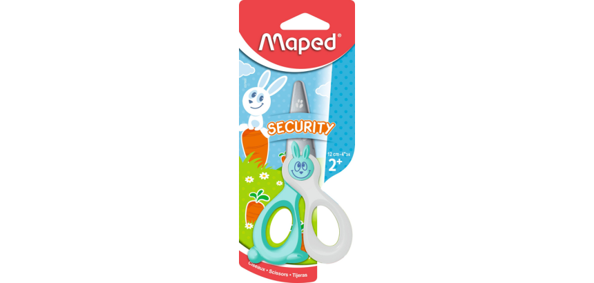 Kinderschaar Maped KidiCut 12cm assorti