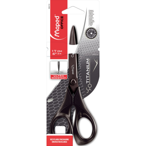 Ciseaux Maped Titanium 17cm noir