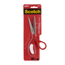 Ciseaux Scotch Universel 18cm rouge blister