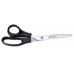 Schaar Westcott Buro voor linkshandigen, 210 mm, rvs lemmet met kunststof handvat