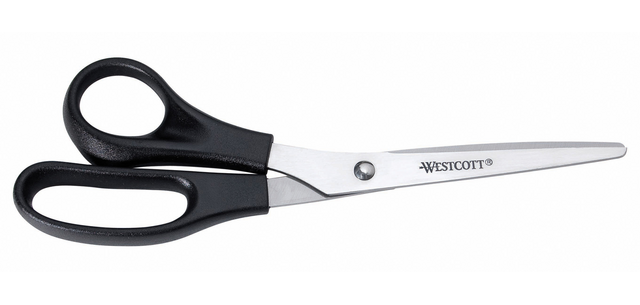 Ciseaux Westcott Buro 210mm inox manche plastique gaucher
