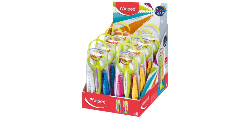 Maped Crea Cut Scissors with 5 Interchangeable Blades