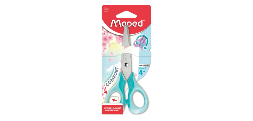 Maped Sensoft Scissors 13cm assorted pastel