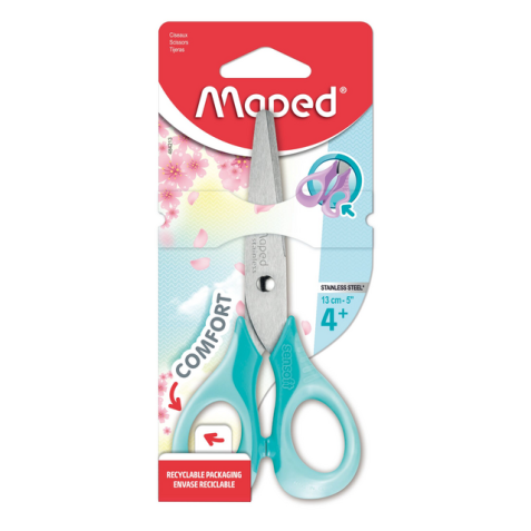 Ciseaux Maped Sensoft 13cm pastel assorti